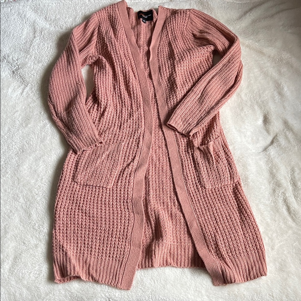 Ambiance Blush Knit Cardigan